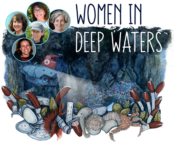 women in deep waters