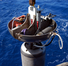 Release module coupled to the corehead during the last phase of launch operations. 