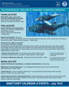 schedule of events