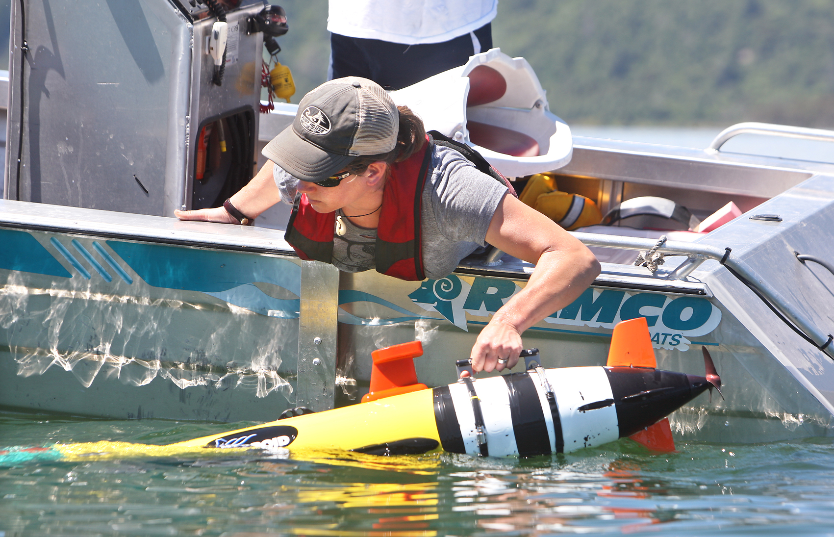 REMUS lake launch