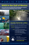 Public Forum: WHOI in the Gulf