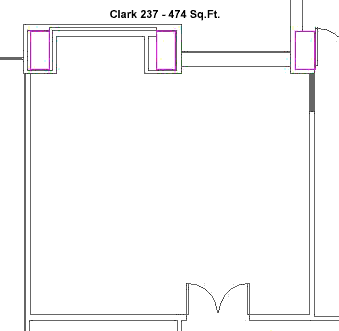 Clark Rm. 237 - 474 Sq.Ft.