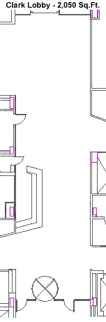 Clark Lobby - 2,050 Sq.Ft.