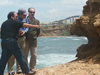 Jian Lin and colleagues examine geological evidence of past earthquakes near the Mediterranean coast of Algeria.