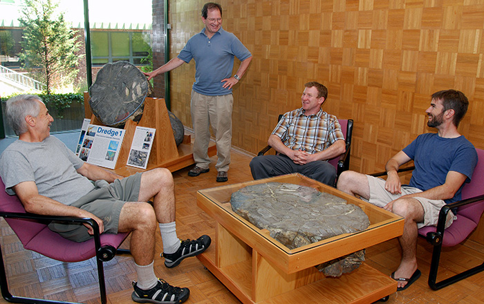 Pillow lava display