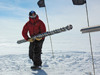 Ice coring in Antarctica
