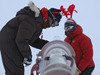 South Pole merry Christmas