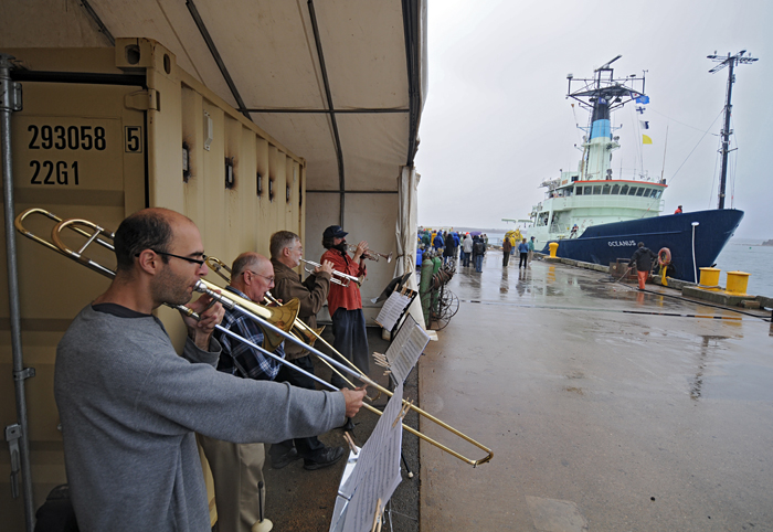 WHOI brass band