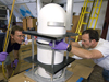 Assembly of the ceramic housing for the new HROV.