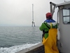 Met tower in Nantucket Sound