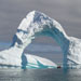 Ice Bridge in the Antarctic.
