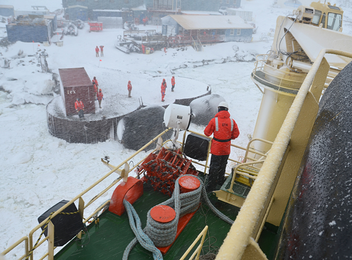 R/V Gould off Palmer Station