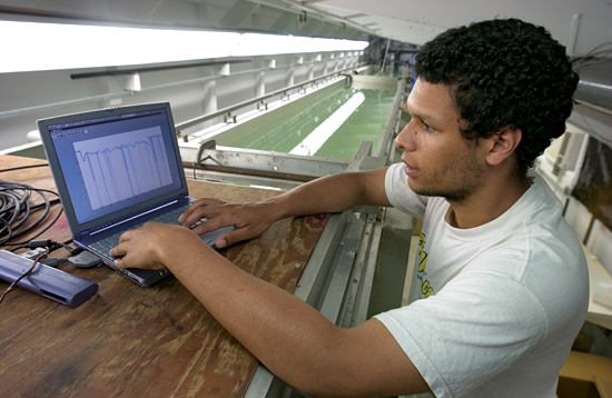 Jesse Austin-Breneman, a summer student fellow from MIT.