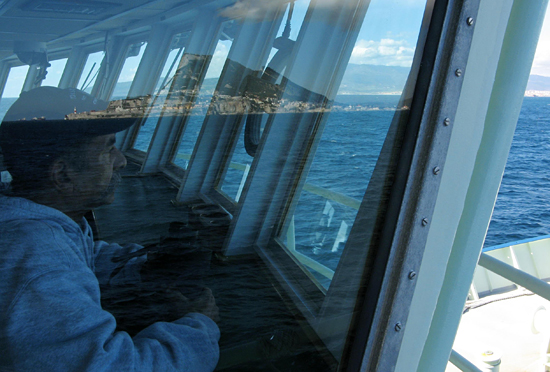 passing by the rock of gibraltar