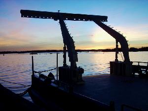 Oceanus Stern at Sunset