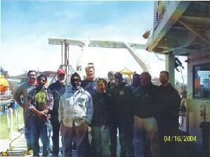 Oceanus Crew in 2004