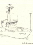 Drawing of Oceanus by Erin Thomas