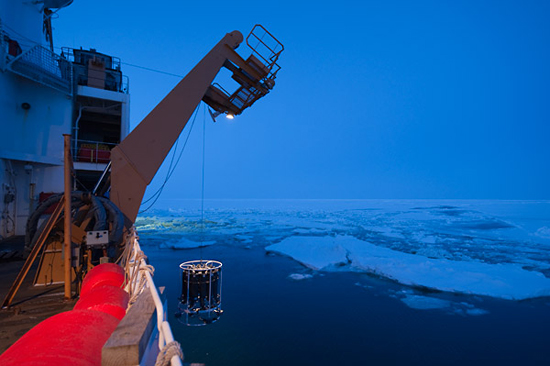 CTD deployment