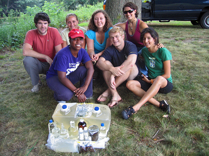 River sampling