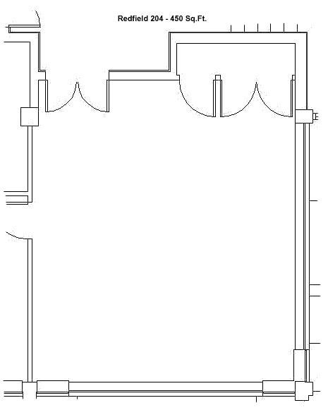 Redfield Rm. 204 - 450 Sq.Ft.