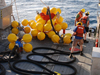 RTOSS mooring being deployed off Grenada, May 2007.