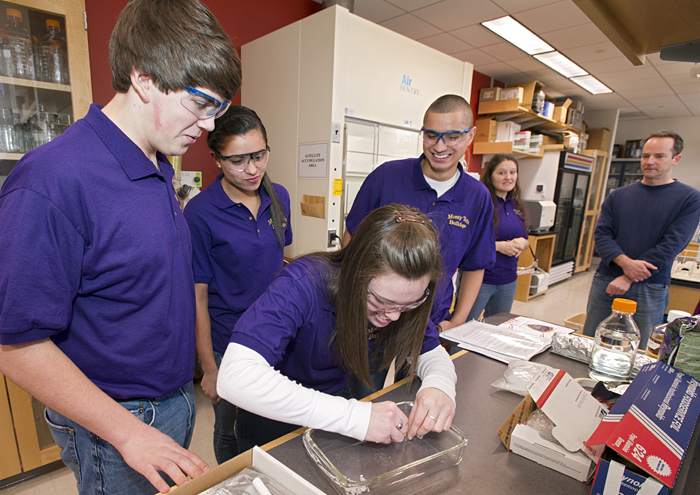 Students from Monty Tech