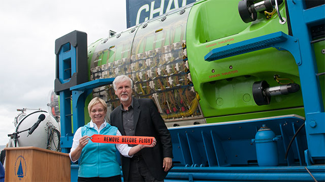 James Cameron and DEEPSEA CHALLENGER