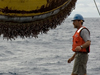 The second is Jeff Lord recovering STRATUS VI buoy off Chile- NOAA Ship Ron Brown