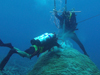 Drilling coral cores