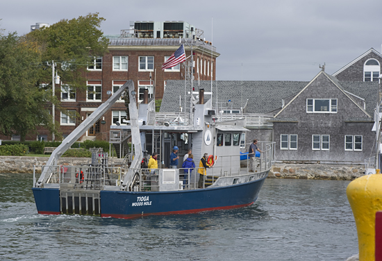 Tioga,  Buzzards bay, multicorer