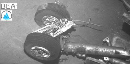 Landing gear from Air France Flight 447