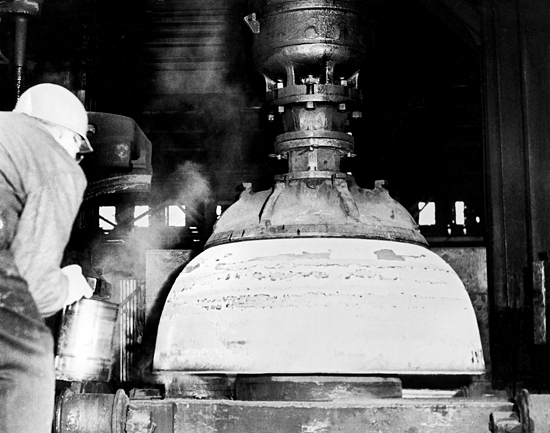 Original Alvin sphere forging.