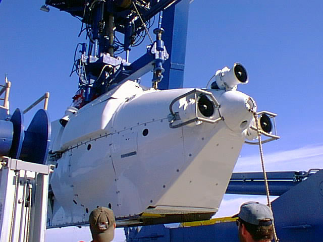 Beginning sea trials off Bermuda