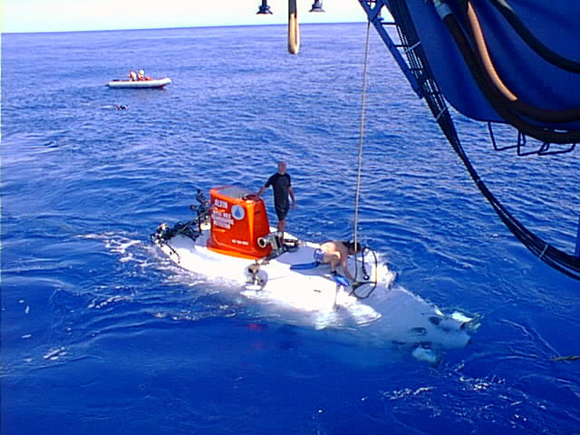 Unhooking the tail line