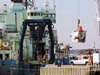 Alvin being taken off Atlantis for overhaul.