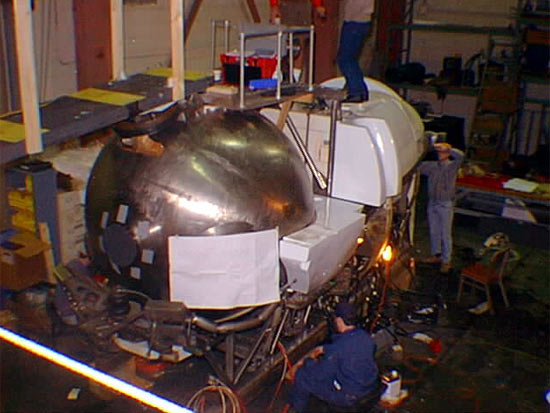 Preparing for forebody installation