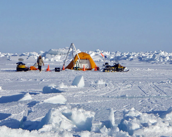 ice camp, barrow