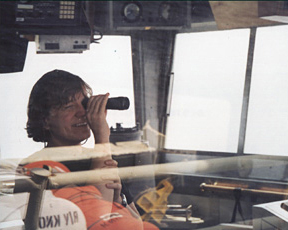 Amy Bower at Sea