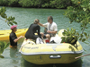Researchers traveled to the U.S. Virgin Islands to collect seaweed that host algae that cause ciguatera fish poisoning.