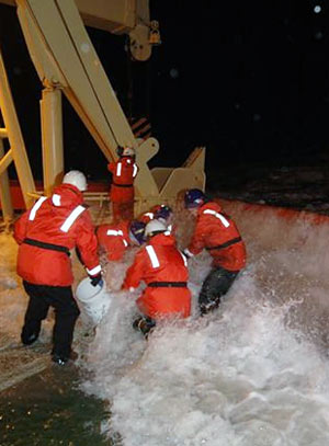 Working in the Southern Ocean