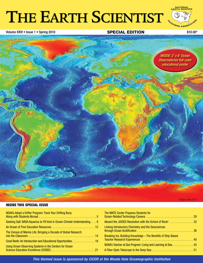 special edition issue of The Earth Scientist