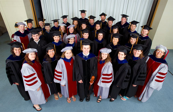 Students graduating