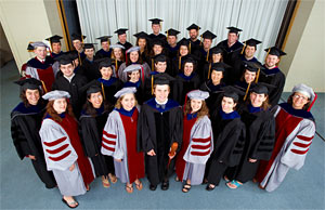 Students graduating