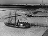 Ice in Great Harbor, Woods Hole, looking toward Penzance Point, 1/27/1945.