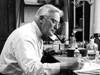 alfred redfield in his lab