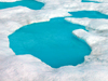 azure melt pond