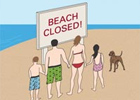 Why is the Beach Closed?