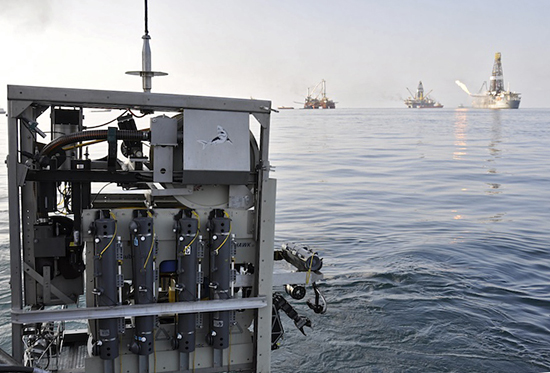 rov at gulf site
