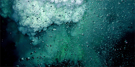 underwater volcano