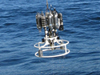 A sunny day provides a rare opportunity in the Arctic to measure optical properties in situ while sensors on an orbiting satellite image the same location.